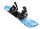 Snowboard-Set Unisex blau 146 cm